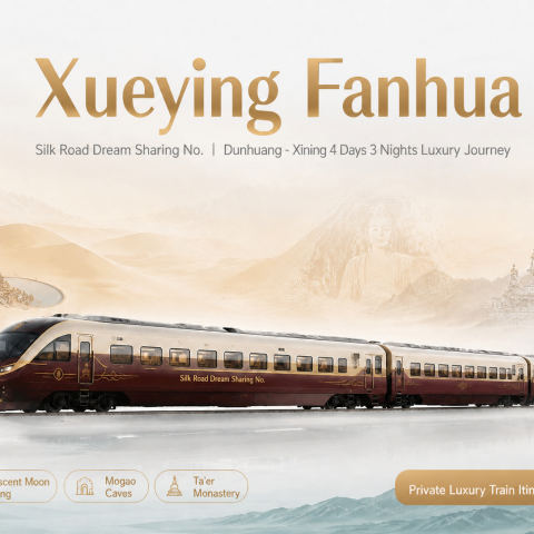 Silk Road Dream Train Luxury Dunhuang Mogao Trip