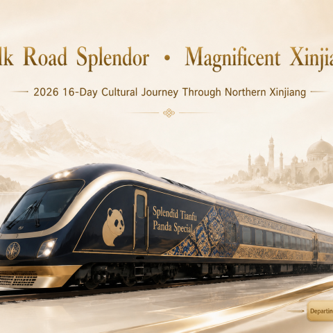 Panda Express Splendid Tianfu Train Luxury Tour