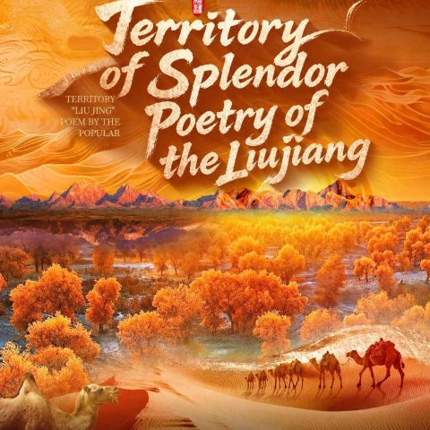High‑end Tourist Train Journey of Southern Xinjiang and Qinghai Autumn Natural Scenery
