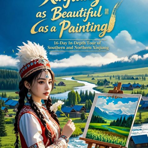 Xinjiang 16‑Day All‑Region Tour，Premium Panda Train Travel North‑South Xinjiang