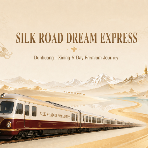 Silk Road Dream Express Dunhuang Xining Luxury Train Trip