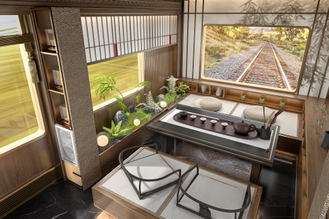 How to buy tickets for the Splendid Tianfu Special Train  Official channels include full service butler care with the Jin Ta room type available for registration